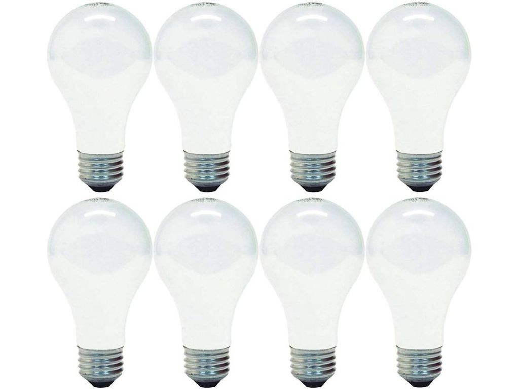 GE Lighting 66247 Soft White 43-Watt, 620-Lumen A19 Light Bulb with Medium Base, 8-Pack