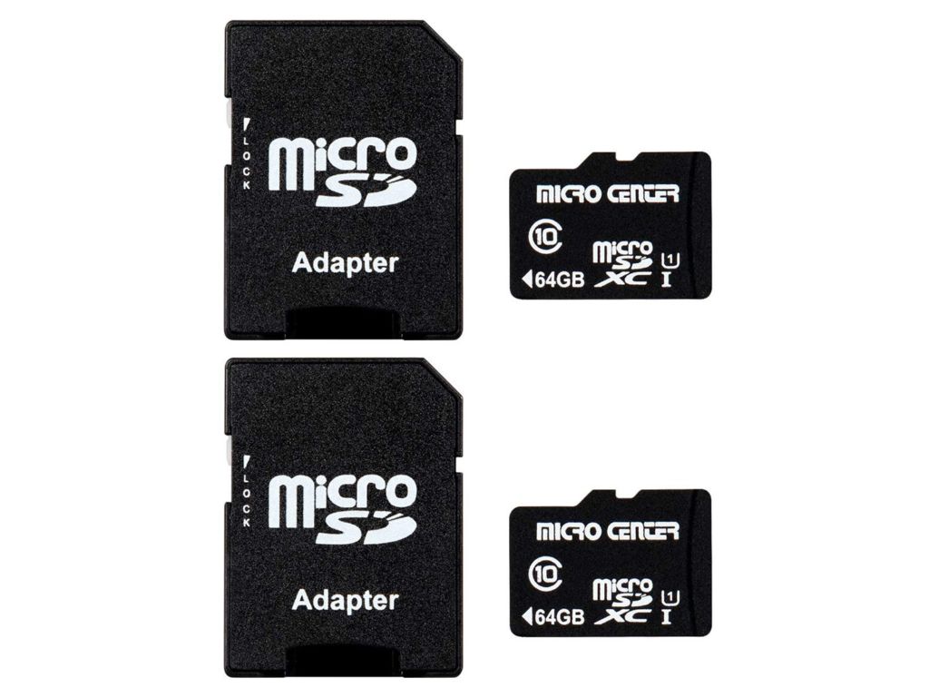 Micro Center 64GB Class 10 Micro SDXC Flash Memory Card