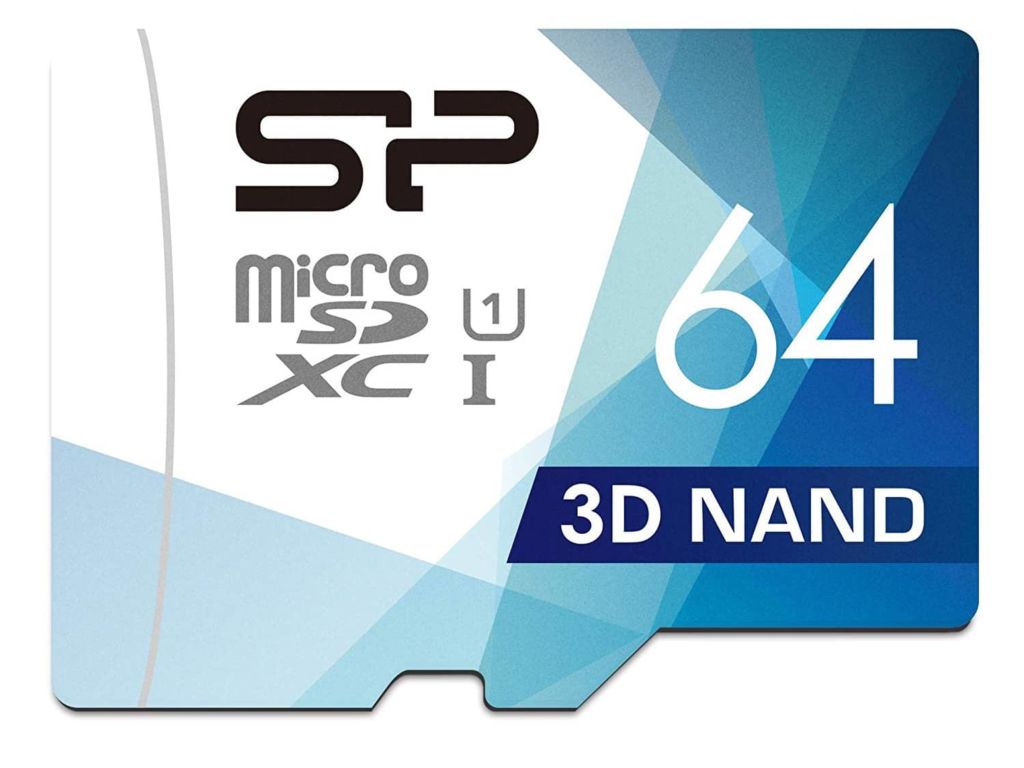 Silicon Power 64GB 3D NAND High Speed Micro SD Card