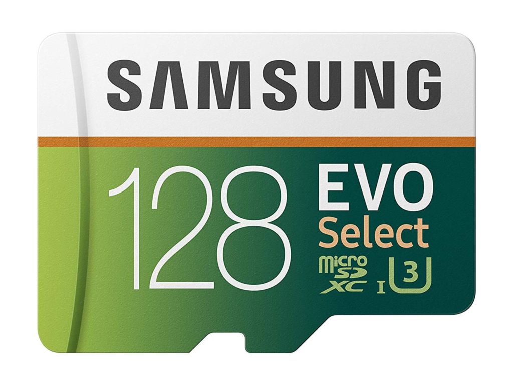 Samsung 128GB 100MB/s (U3) MicroSDXC EVO Select Memory Card