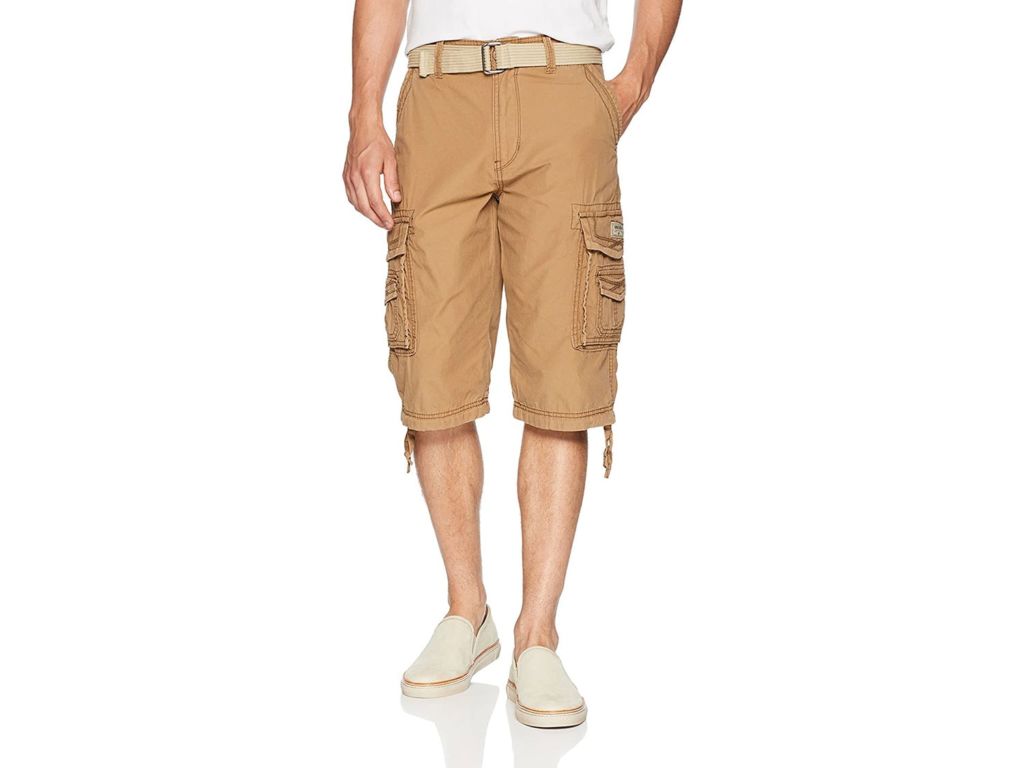 Unionbay Men's Cordova Belted Messenger Cargo Short - Reg and Big and Tall Sizes