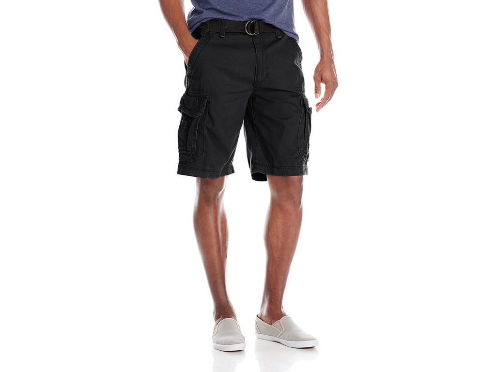 UNIONBAY Men's Survivor Belted Cargo Short-Reg and Big & Tall Sizes