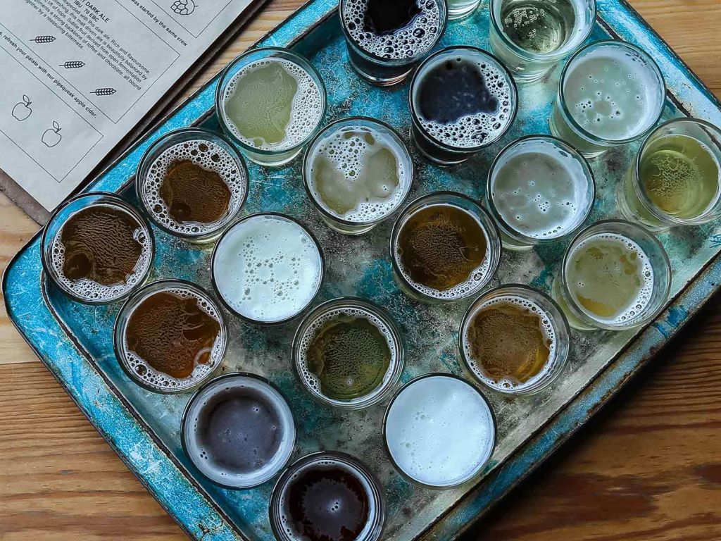 beer samples