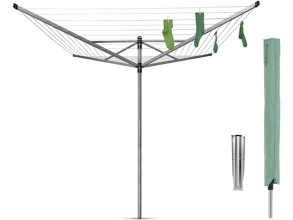 Brabantia Lift-O-Matic Rotary Dryer Clothes Line - 196 feet, 311048