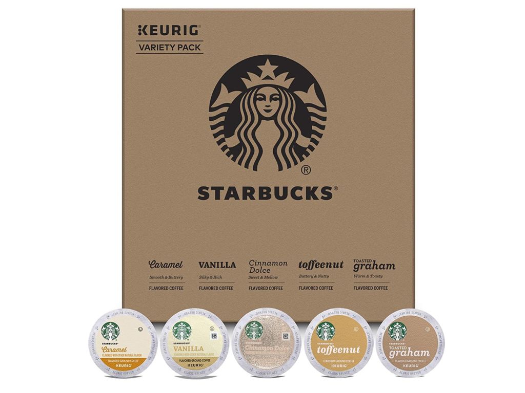 Starbucks Flavored K-Cup Coffee Pods