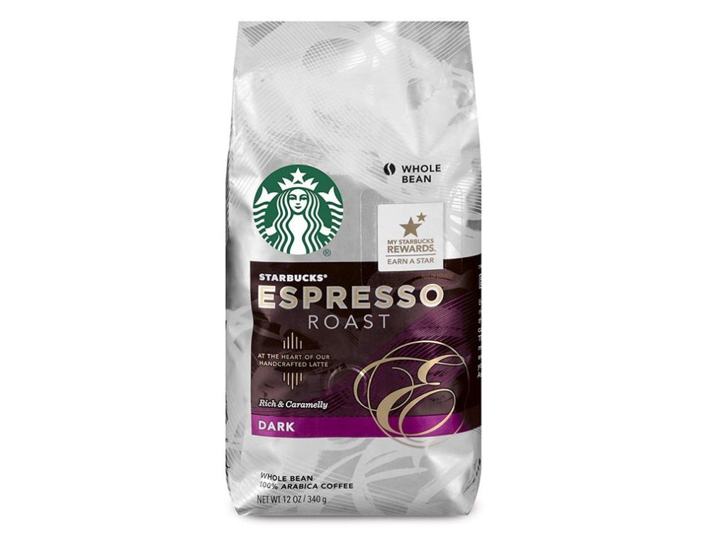 Starbucks Espresso Roast Dark Roast Whole Bean Coffee