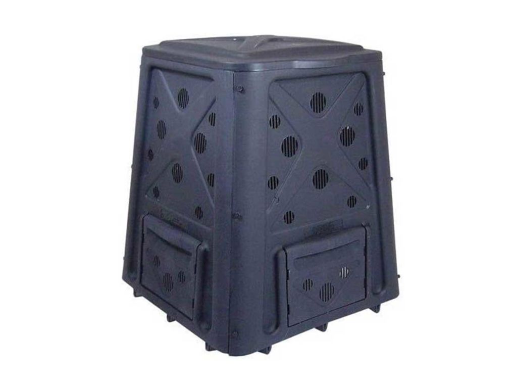 Redmon Since 1883 8000 Compost Bin, Full, Black