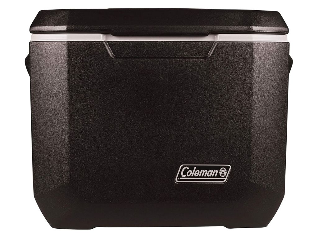 Coleman Rolling Cooler | 50 Quart Xtreme 5 Day Cooler with Wheels | Wheeled Hard Cooler Keeps Ice Up to 5 Days, Black