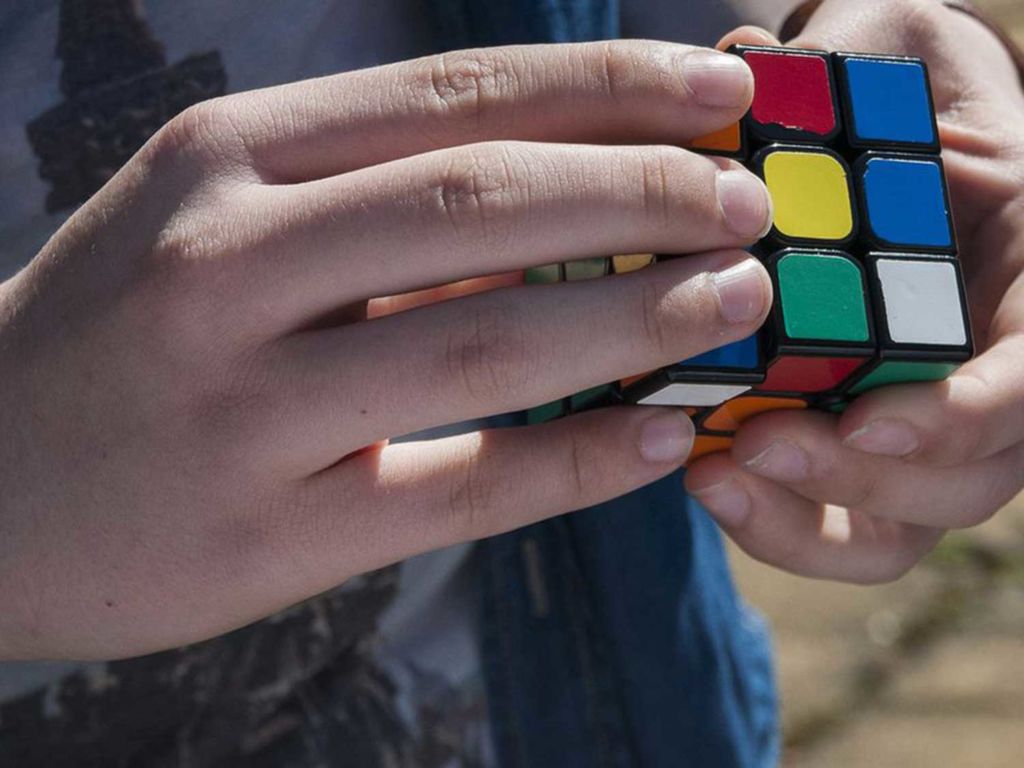 Using a Rubik's cube