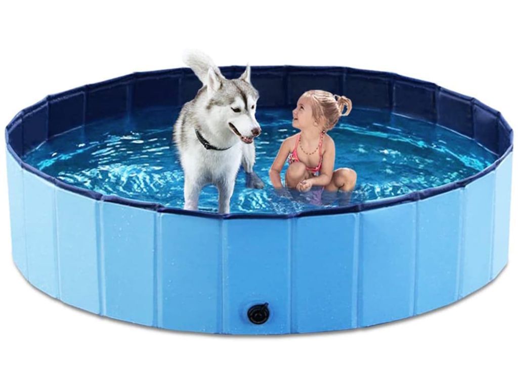 Jasonwell Foldable Dog Pet Bath Pool Collapsible Dog Pet Pool Bathing Tub Kiddie Pool for Dogs Cats and Kids