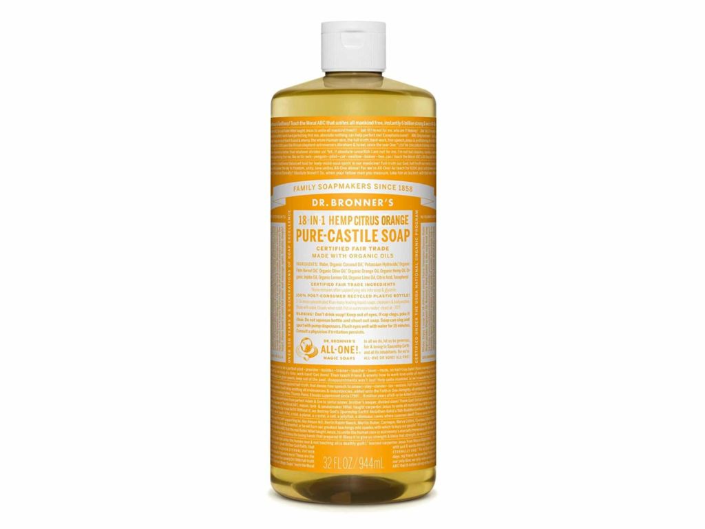 Dr. Bronner's Citrus Orange Pure Castille Soap