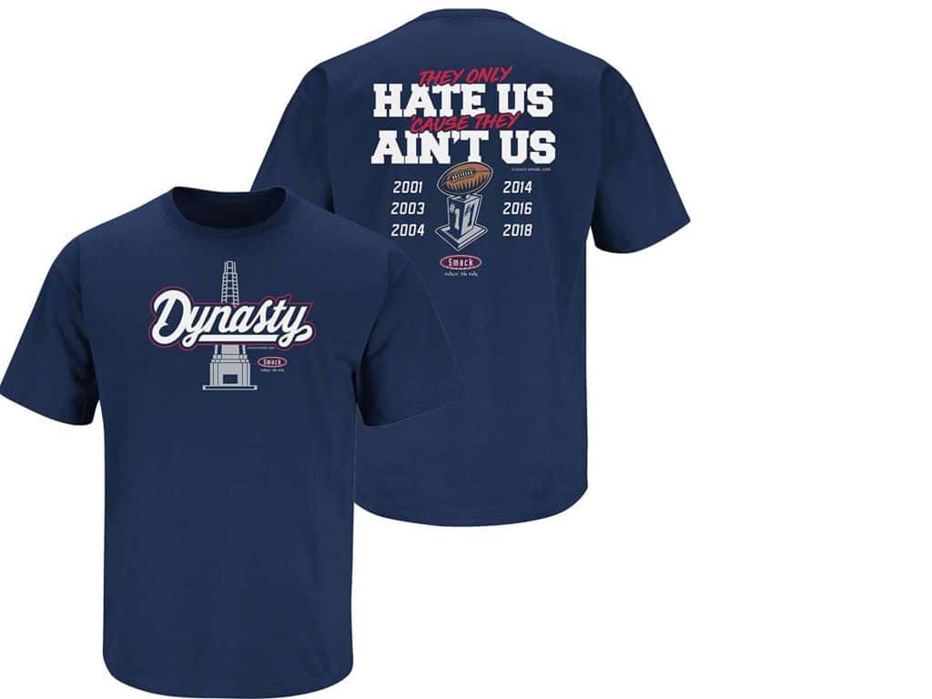 Dynasty. Hate 'Cause They Ain't Us. Navy T-Shirt