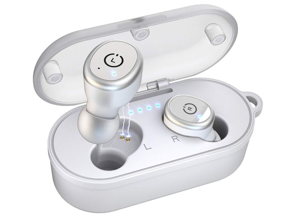 TOZO T10 Bluetooth 5.0 Wireless Earbuds with Wireless Charging Case