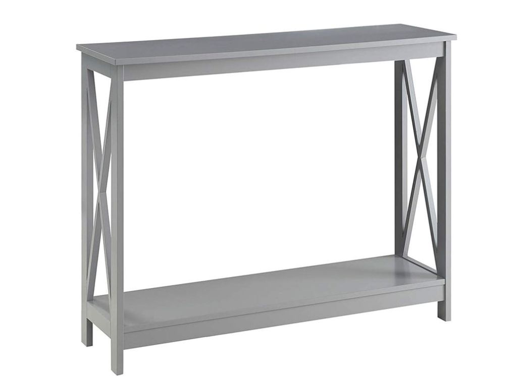 Convenience Concepts Oxford Console Table, Gray