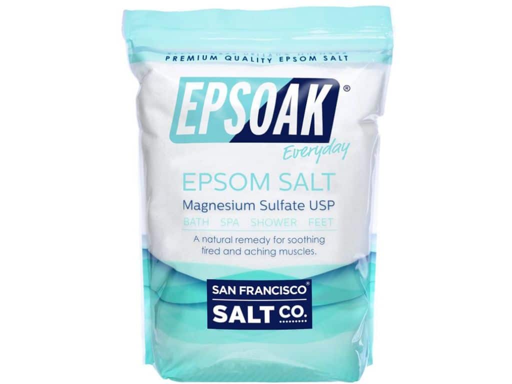Epsoak Epsom Salt 19 lb. Bulk Bag Magnesium Sulfate USP by Epsoak