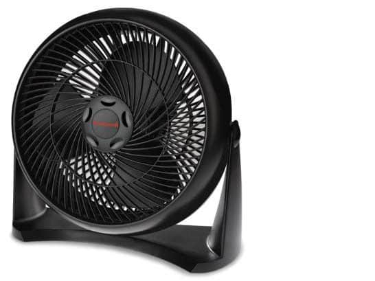 Honeywell HT-908 TurboForce Room Air Circulator Fan, 12 Inch, Black