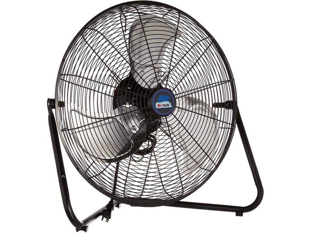 B-Air FIRTANA-20X High Velocity Electric Industrial and Home Floor Fan, 20"