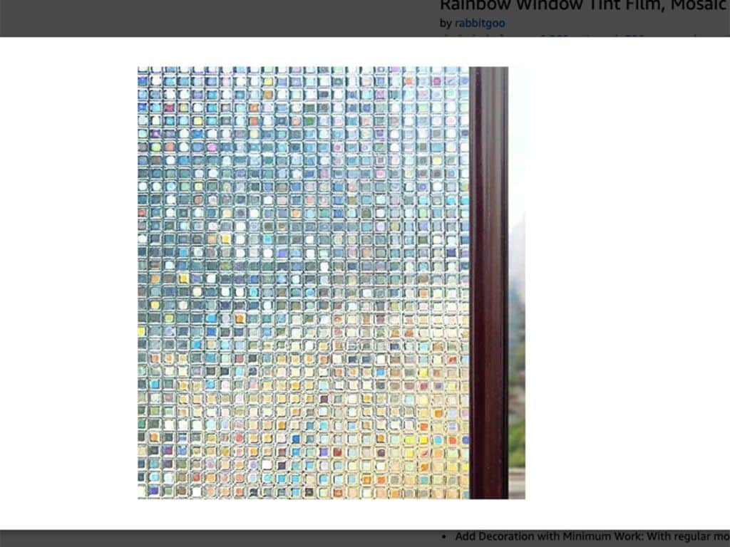 Rabbitgoo 3D Decorative Window Film