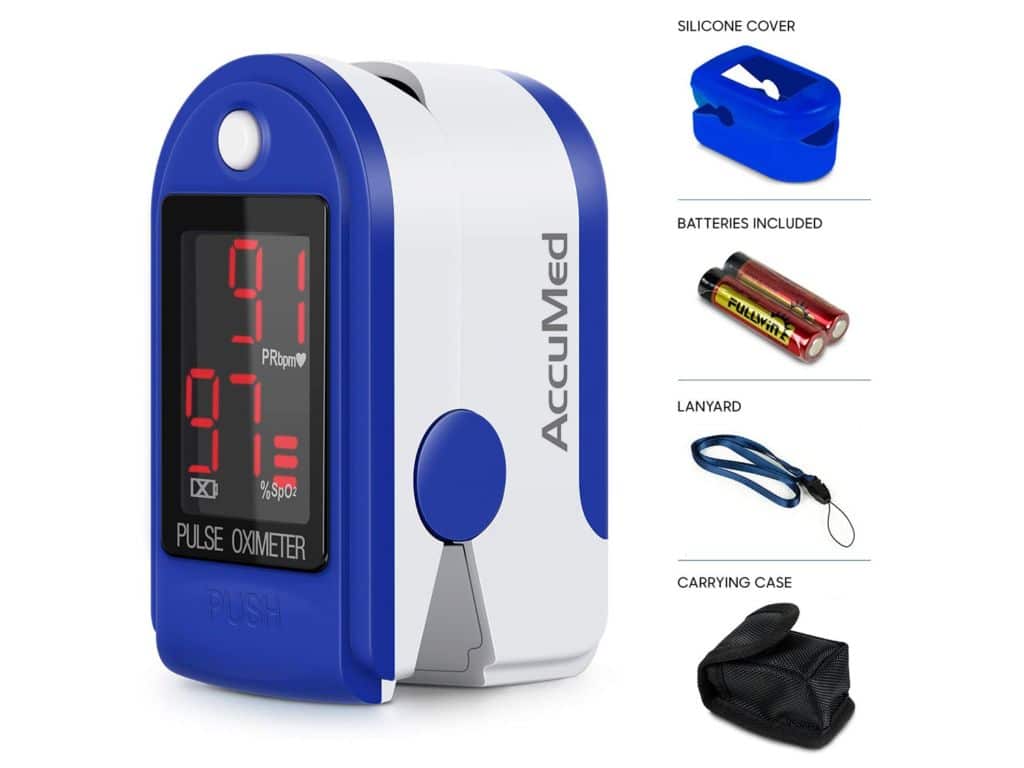 AccuMed CMS-50DL Fingertip Pulse Oximeter