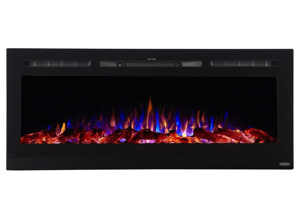 Touchstone Sideline Recessed Mounted Electric Fireplaces (50 Inches)
