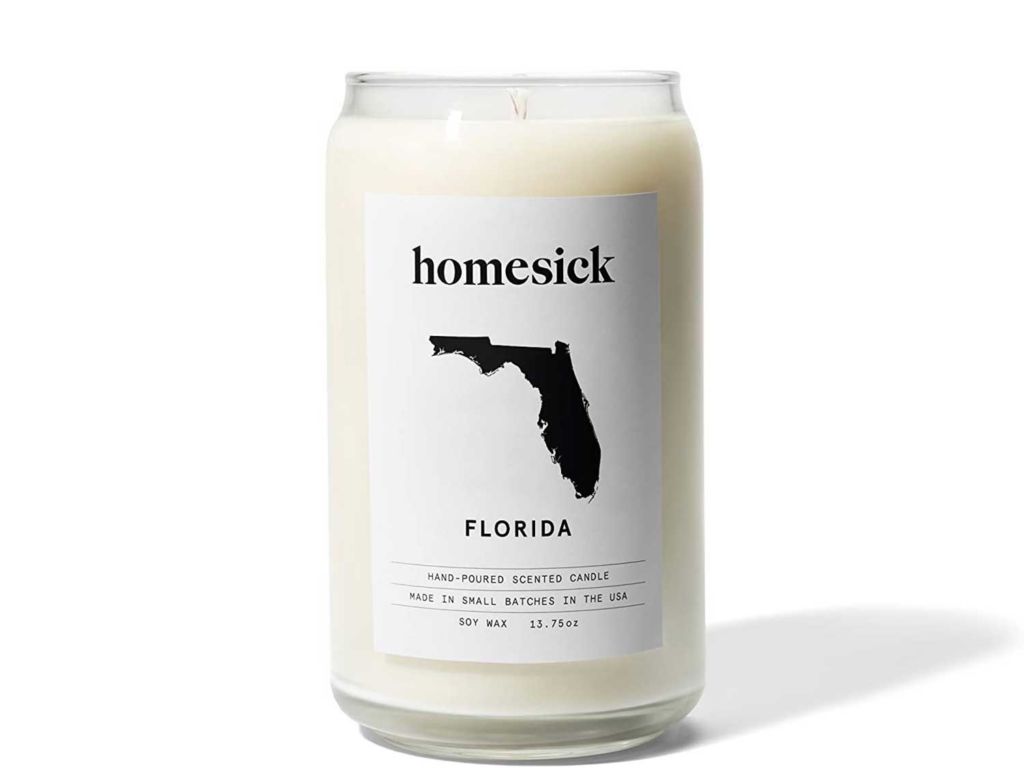 Homesick Scented Candle, Florida