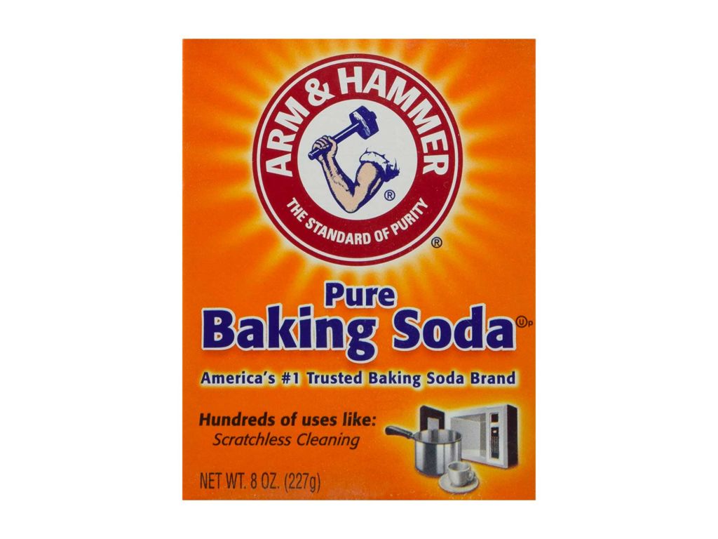 Arm & Hammer Pure Baking Soda, 8 Ounce (Pack of 3)