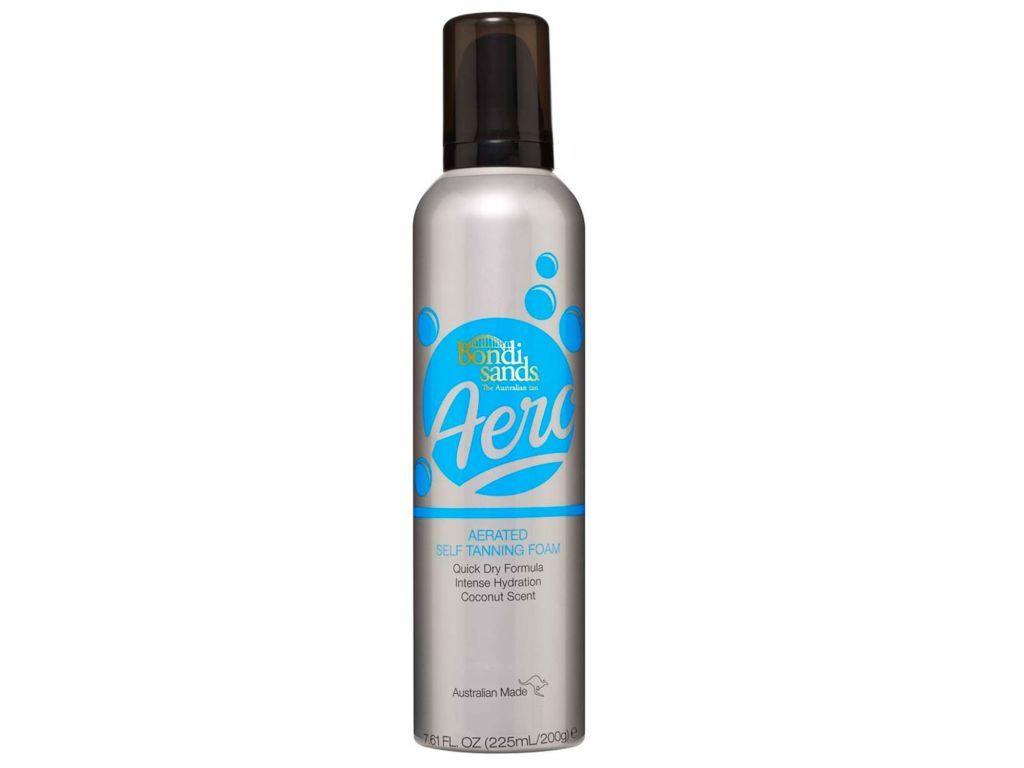 Bondi Sands Aero Self Tanning Foam | Lightweight + Fast-Drying Aerosol Formula Gives Skin a Hydrated, Long-Lasting Bronzed Glow