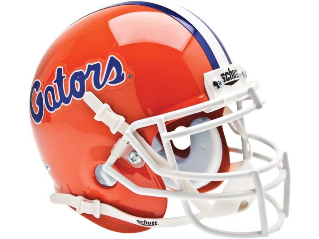 Schutt NCAA Florida Gators Mini Authentic XP Football Helmet