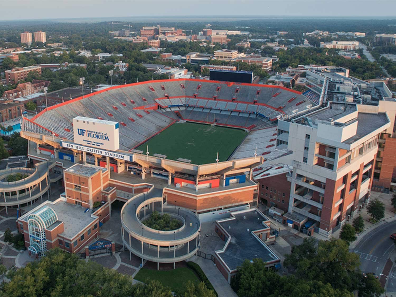 Florida Gator's stadium in Gainesville, Florida.