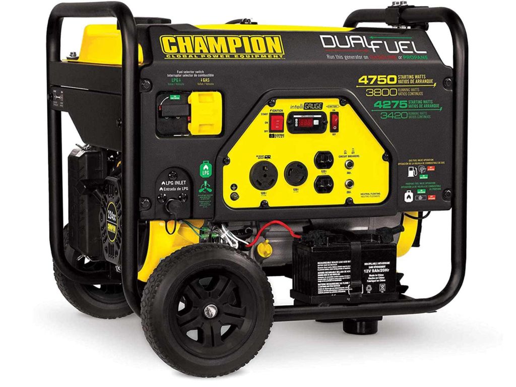 Champion Dual Fuel Generator