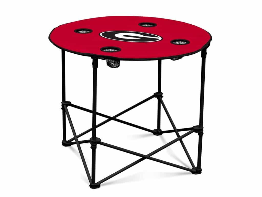 Georgia Bulldog Collapsible Table