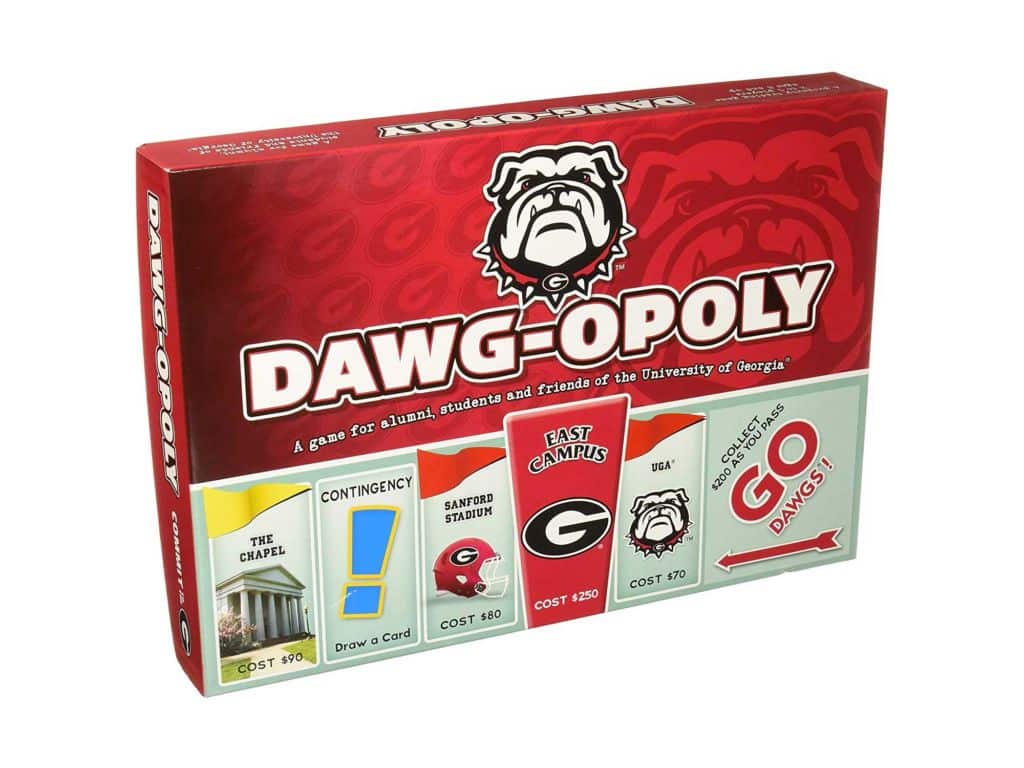 Dawg-opoly Georgia Bulldog boardgame