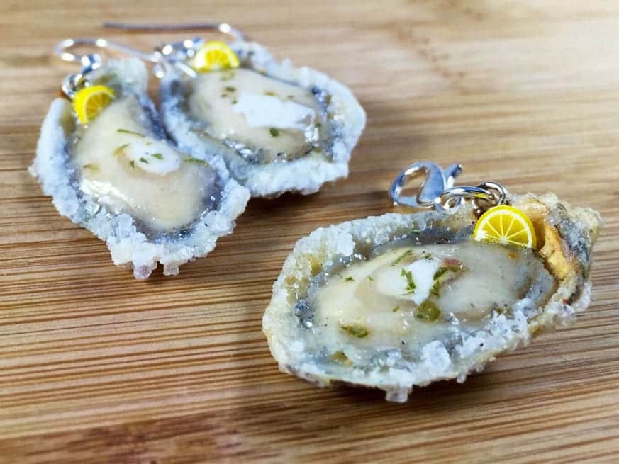oyster earrings