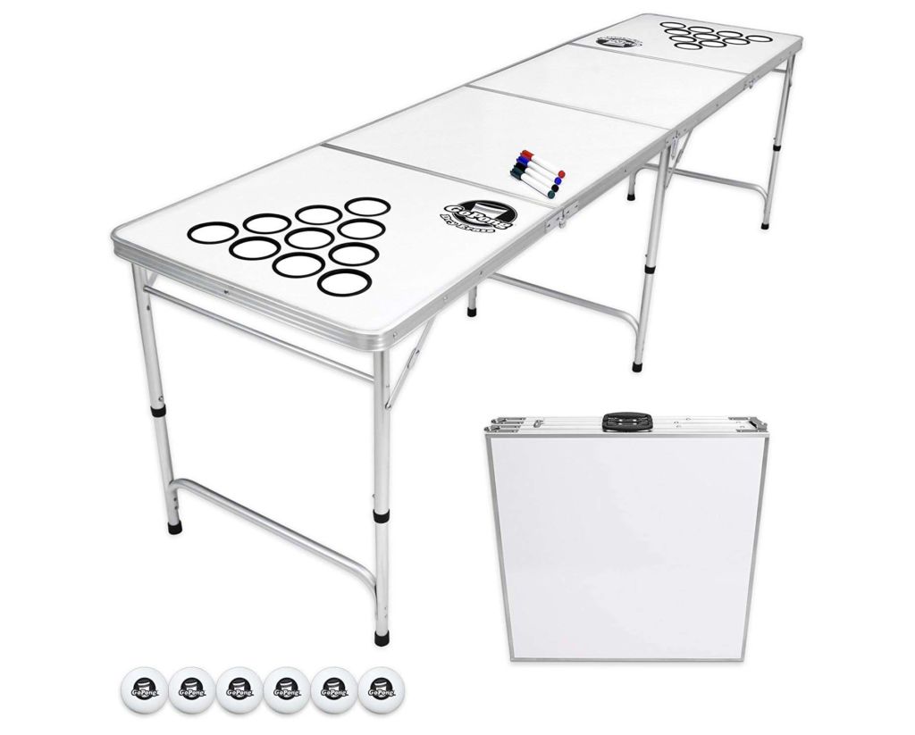 Table Size Beer Pong Portable Table