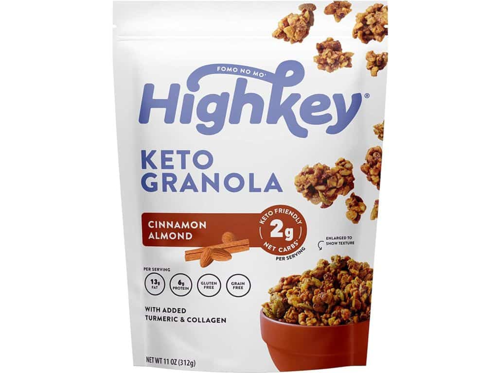 HighKey Snacks Keto Food Low Carb Granola