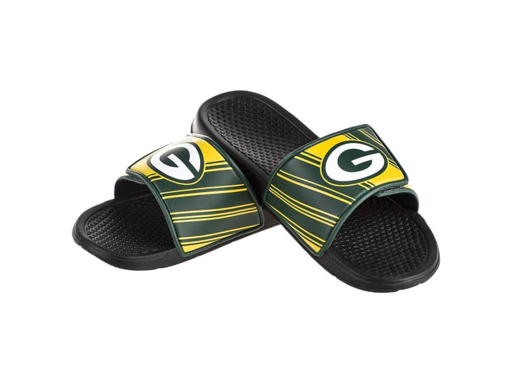 Green Bay Packer sandals