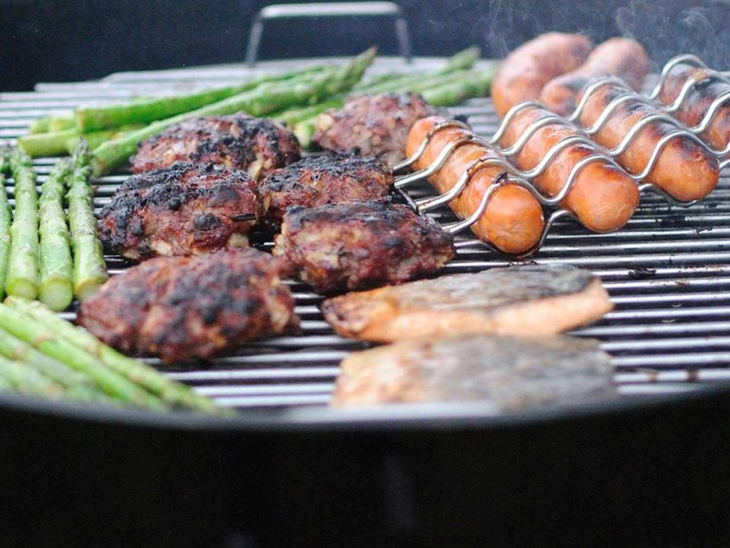 Food on a grill