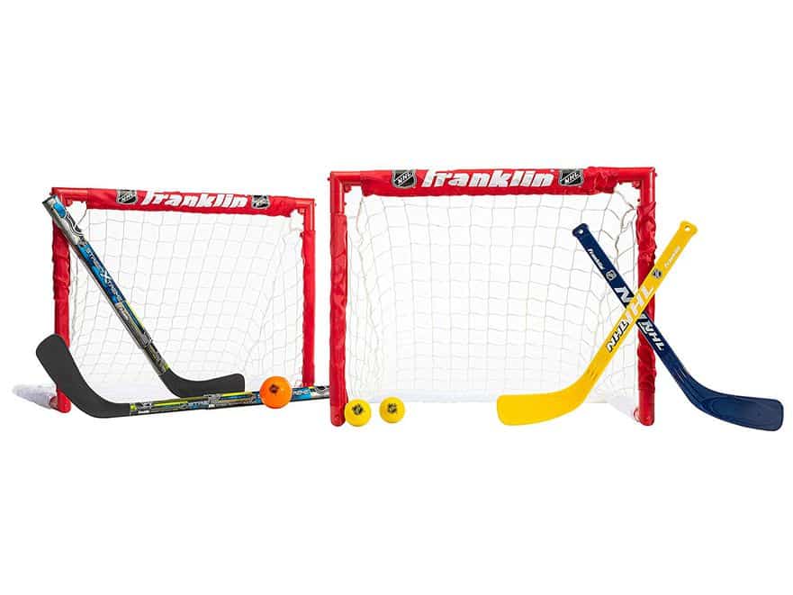 Franklin Sports Kids Folding Hockey 2 Goal Set