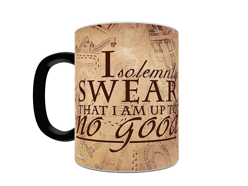 Front Profile of a single Harry Potter Heat Reveal Ceramic Coffee Mugs