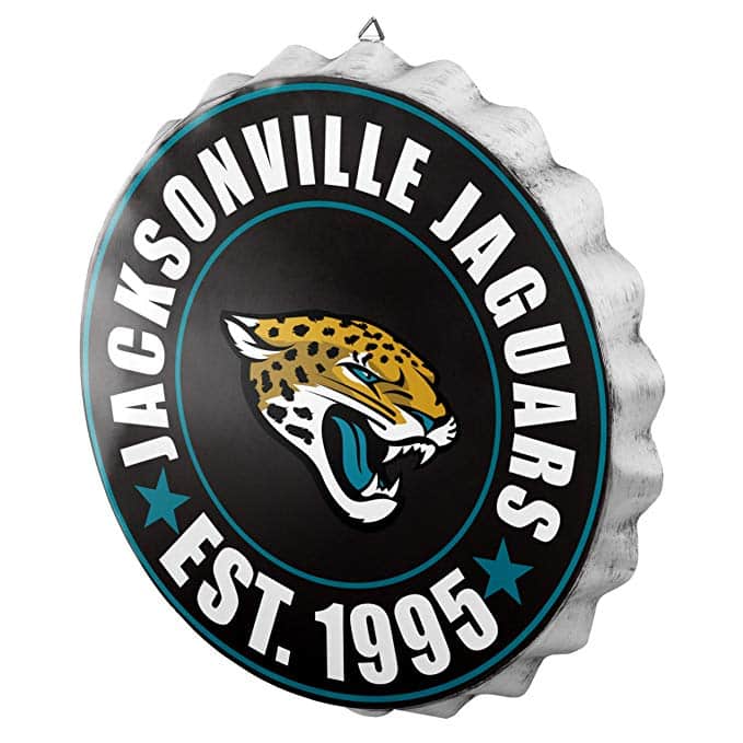 Jaguars Bottlecap Wall Sign