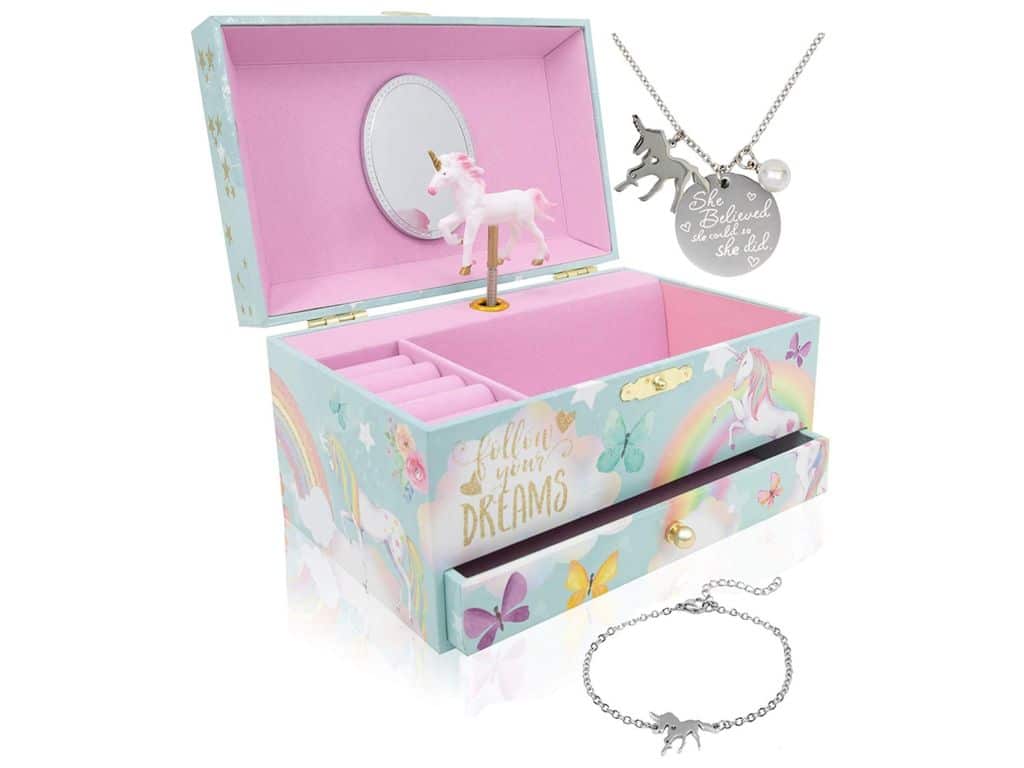 The Memory Building Company Unicorn Music Box