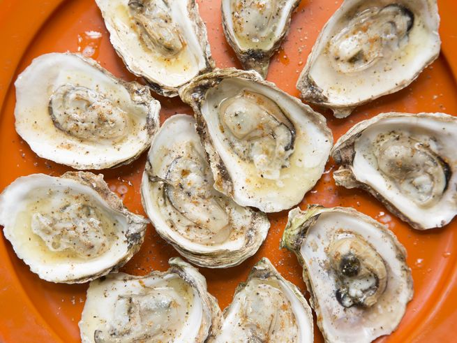 grilled oysters