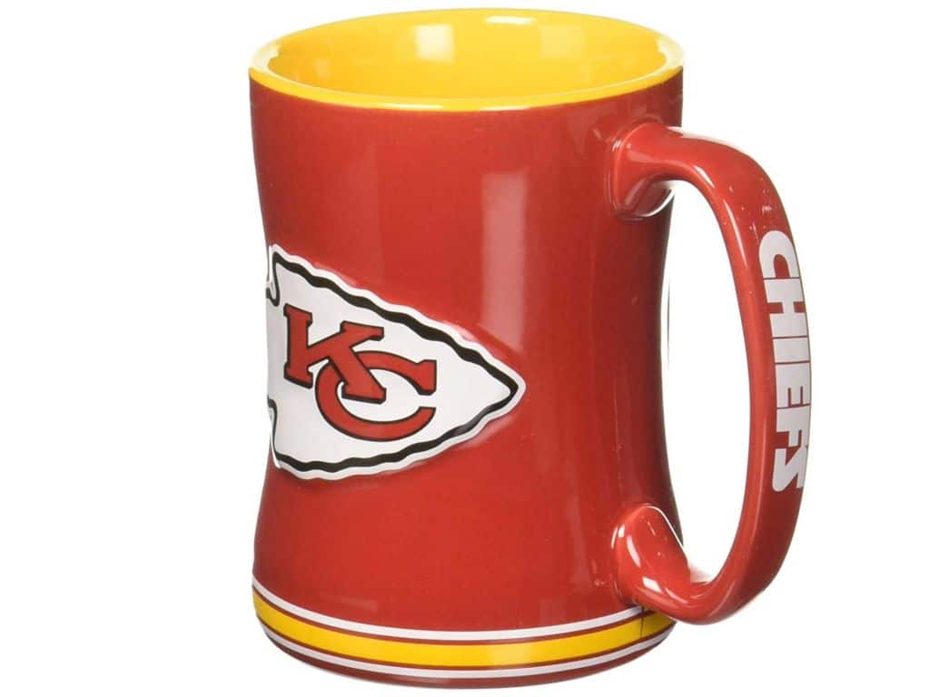 Chiefs Sculpted Coffee Mugs