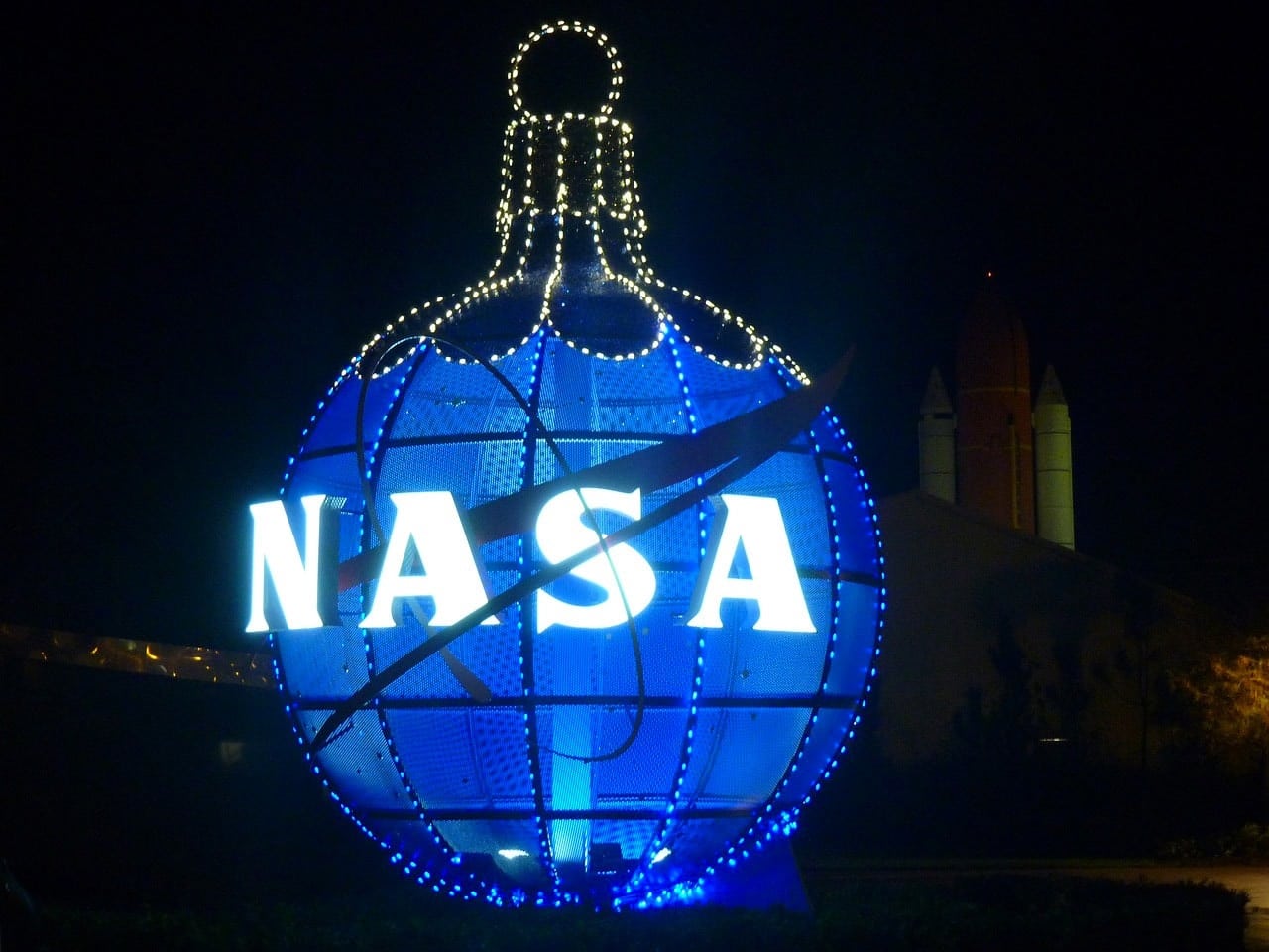 nasa holiday ornament