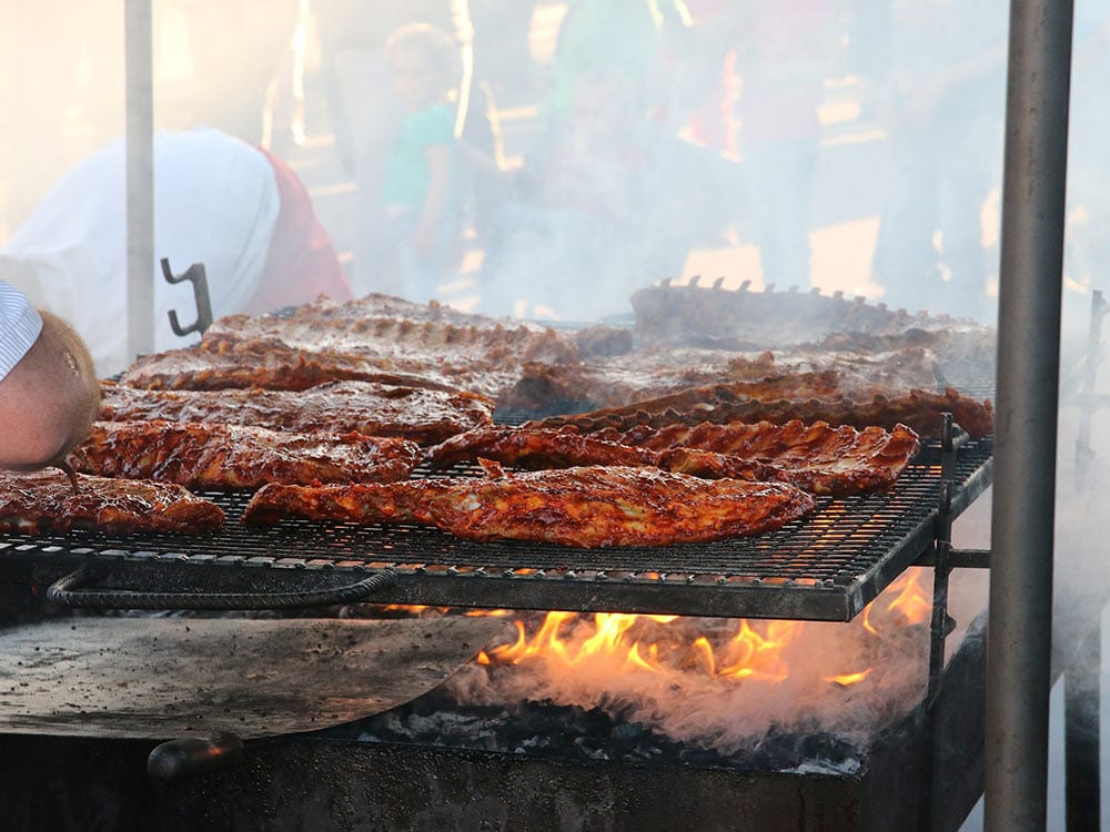 bbq, grilled ribs