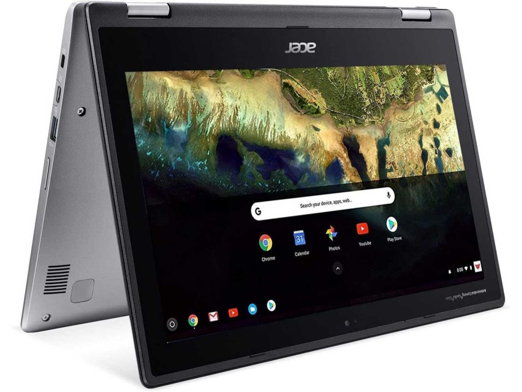 Acer Chromebook Spin 11 CP311-1H-C5PN Convertible Laptop, Celeron N3350, 11.6" HD Touch, 4GB DDR4, 32GB eMMC, Google Chrome