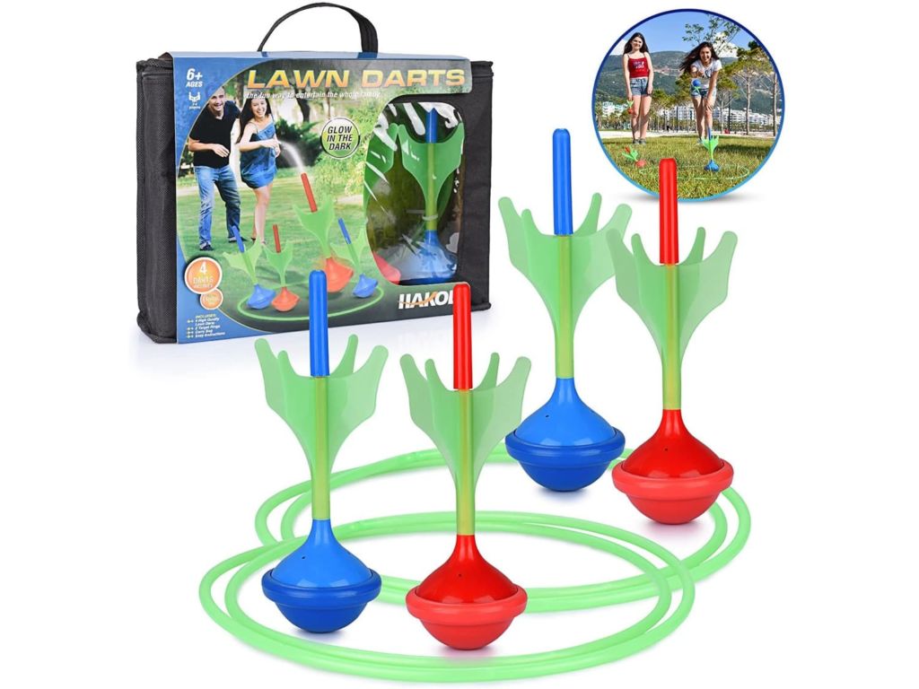 Hakol Lawn Darts Game – Glow in The Dark