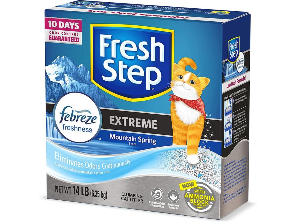 Fresh Step Advanced Extreme Clumping Cat Litter with Odor Control