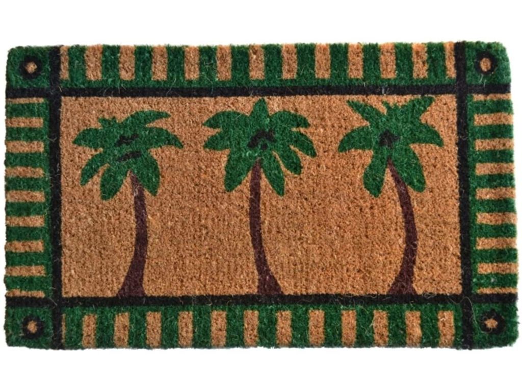 Imports Décor Decorated Coir Doormat