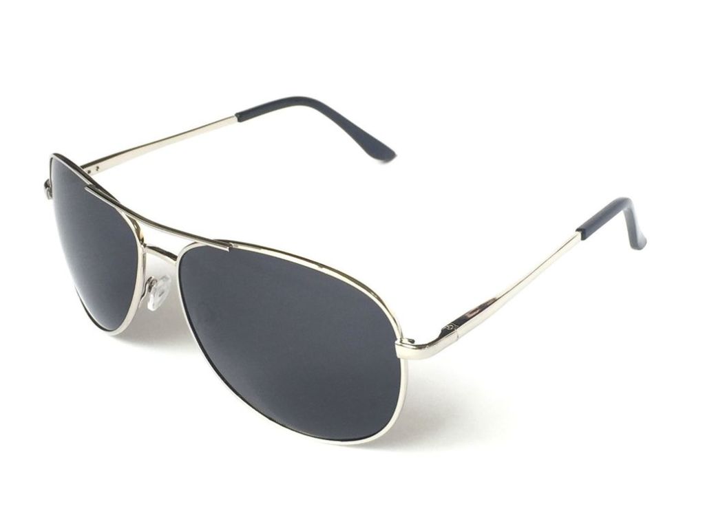 J+S Premium Military Style Classic Aviator Sunglasses, Polarized, 100% UV protection